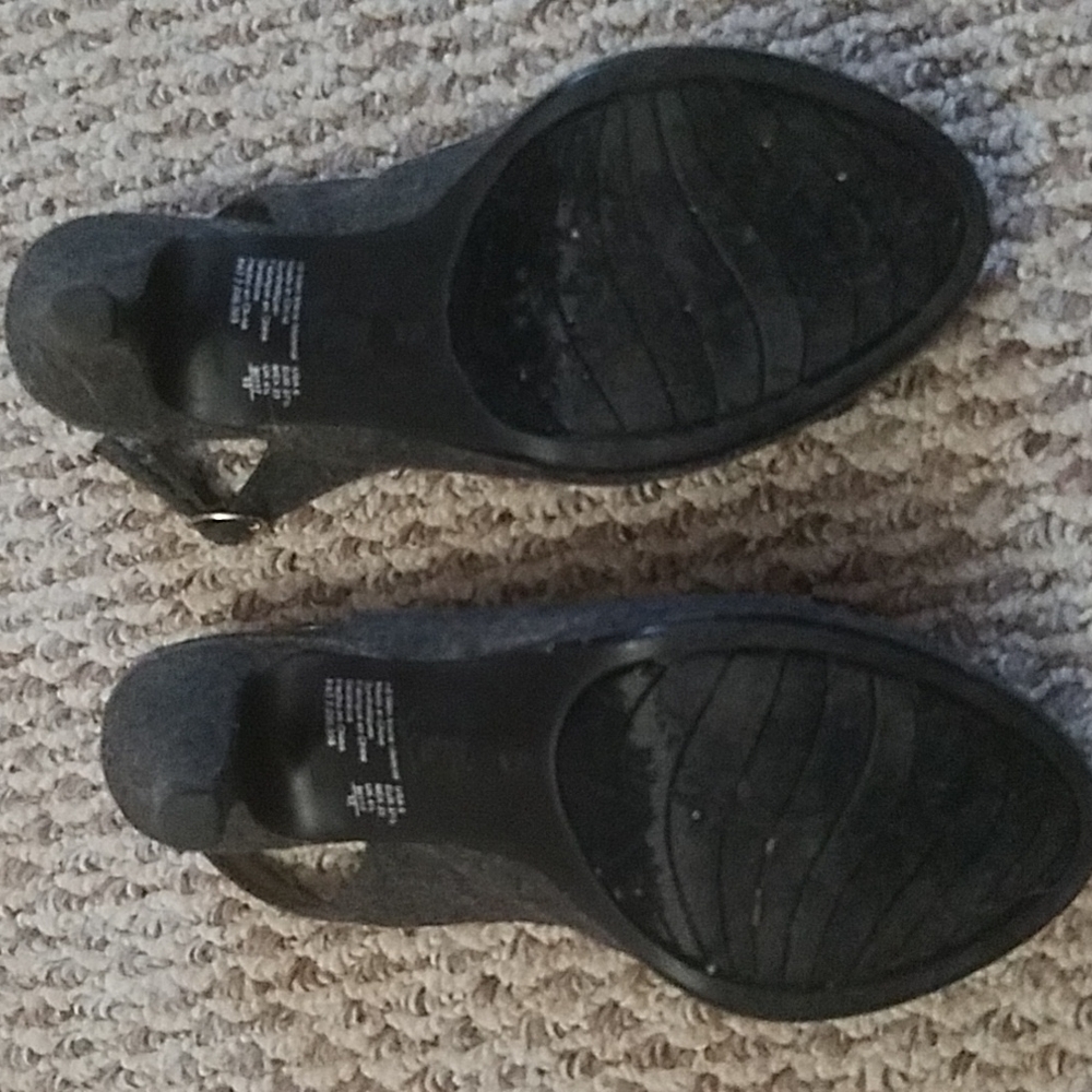 Womens Shoes,  Fioni, size 6, Gray - Picture 3 of 6